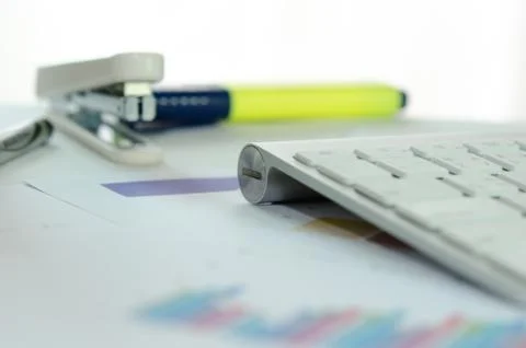 Close up keyboard Stock Photos