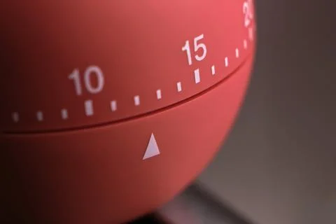 Close Up Of A Kitchen Egg Timer Stock Photos