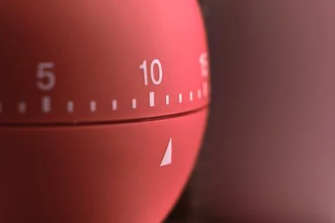 Close Up Of A Kitchen Egg Timer Foto stock