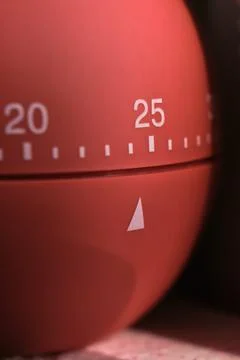 Close Up Of A Kitchen Egg Timer Stock Photos