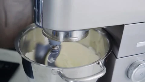 Close-up kitchen mixer Video stock 252209560