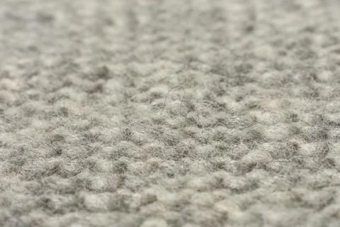 Close-up of knitted gray woolen texture. Foto stock