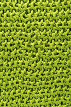 Close-up of knitted wool blanket. Stock Photos