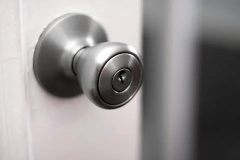Close up of knob of a door Stock Photos