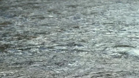 Close Up of Lake Water Moving Stockbeeldmateriaal 85243129