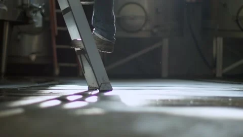 A close up of a laptop computer sitting on top of a table Stock Footage 155537565