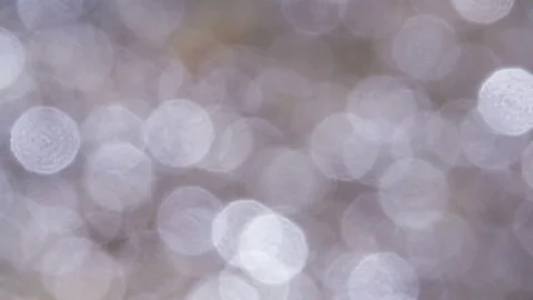Close up of large bokeh rings from ocean surface Video stock 76935807