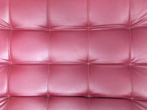 Close up of leather sofa Stock Photos