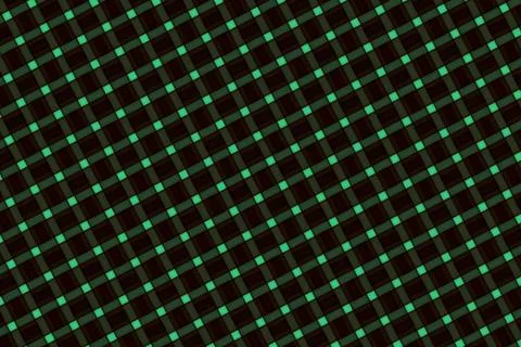 Close-up of led lights on a dark background Stock Illustration