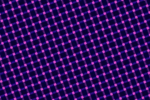 Close-up of led lights in a vibrant pink and blue pattern Illustrazione stock