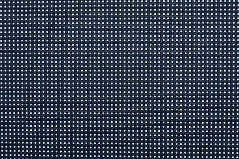 Close-up LED pixel grid representing digital technology and data display Foto stock