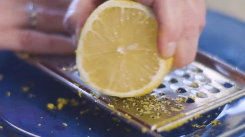 Close up Lemon Peeling 2 Видео 102508109