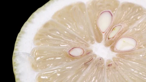 Close up Lemon Slices Video stock 97291528