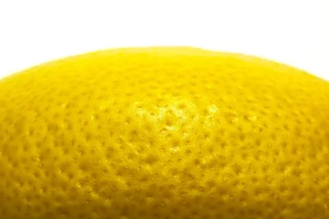 Close-up of lemon's surface Stock Photos
