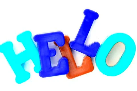 Close-up of letters Stock Photos