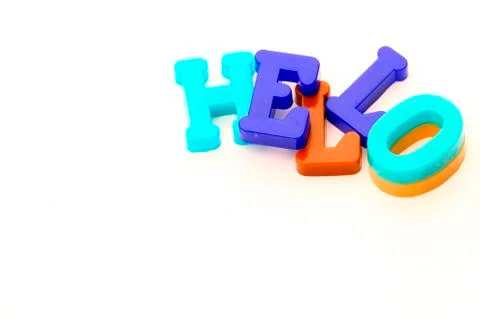 Close-up of letters Stock Photos