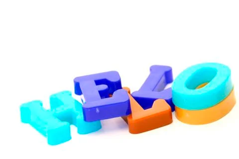 Close-up of letters 스톡 사진