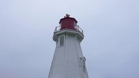 Close up of a Light House. Stock Footage 77230760