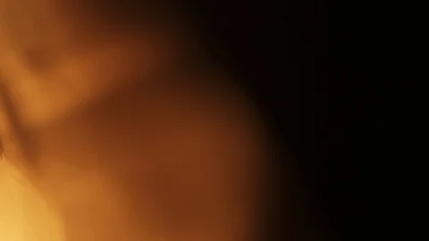 Close up light lamp on black background glass energy generation bright glow Stock Footage 98215607