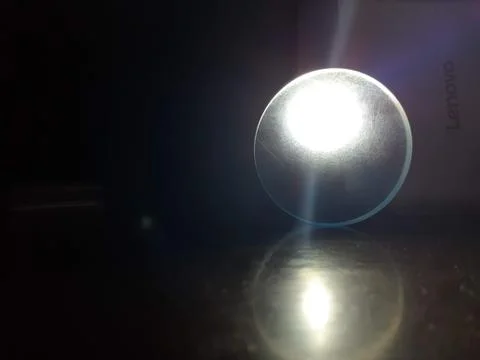 A close up of a light Stock Photos