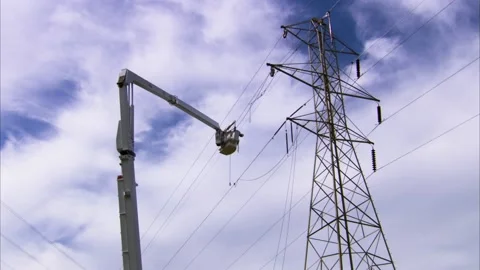 A close up of a light pole Stock Footage 155537633