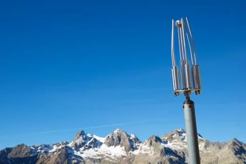 Close-up of a lightning rod Stock Photos