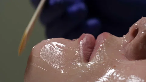 Close up of the lips Stock Footage 96006297