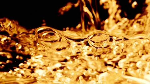 Close-up of liquid flowing at high speed Stock Footage 157573488