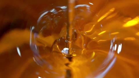 A close-up of a liquid mixed with a laboratory mixer. Stock Footage 236748275