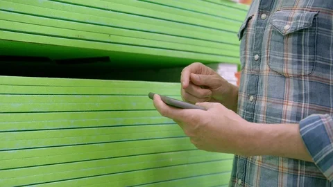 Close-Up, Lockdown, 10 Seconds Or Greater, Indoors, Day, Working, Warehouse, Stock Footage 94132369