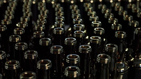 Close-Up, Lockdown, 20 Seconds Or Greater, Bottle, Industry, Indoors, Day, Food Video stock 94025733