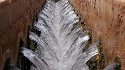 Close-Up, Lockdown, Less Than 10 Seconds, Motion, Outdoors, Day, Flowing Water, Stock Footage 94016112