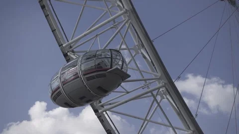 Close-up of the London Eye Stock Footage 292911649