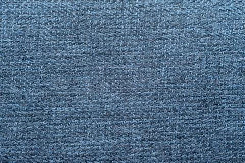Close-up long and wide texture of natural blue fabric or cloth in light blu.. Stock Photos