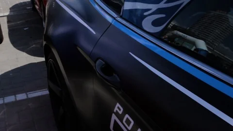 Close Up Look On Ford Mustang Stock Footage 88967288