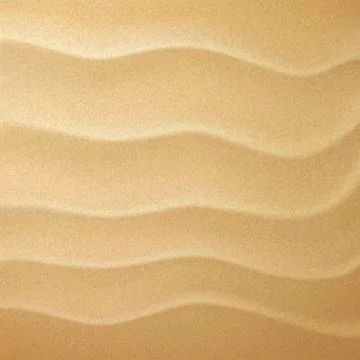 Close-up look at sand pattern Stock Illustration