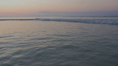 Close Low Waves Stock Footage 84985112