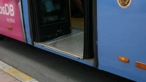 Entry Of Bus Stock Videos – Royalty-Free HD & 4K Videos | Pond5