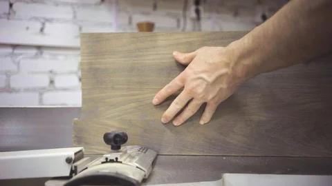 Close-up of the machine that aligns the board. Stock Footage 102784946