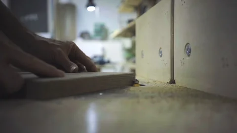 Close-up of the machine that aligns the board. Stock Footage 102902425