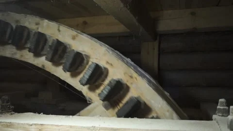 A close up of a machine Stock Footage 131944529