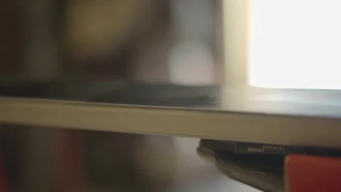 Close-up of machine spreading wax 動画素材 345804556