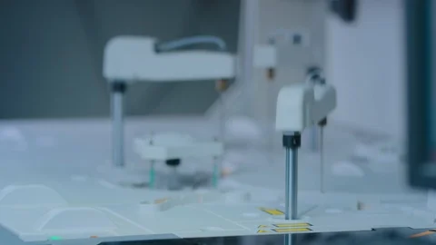 Close up of machinery Stock Footage 105819874