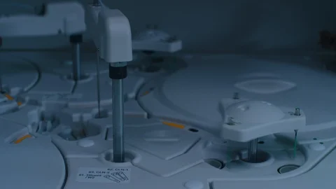 Close up of machinery Stock Footage 105819985