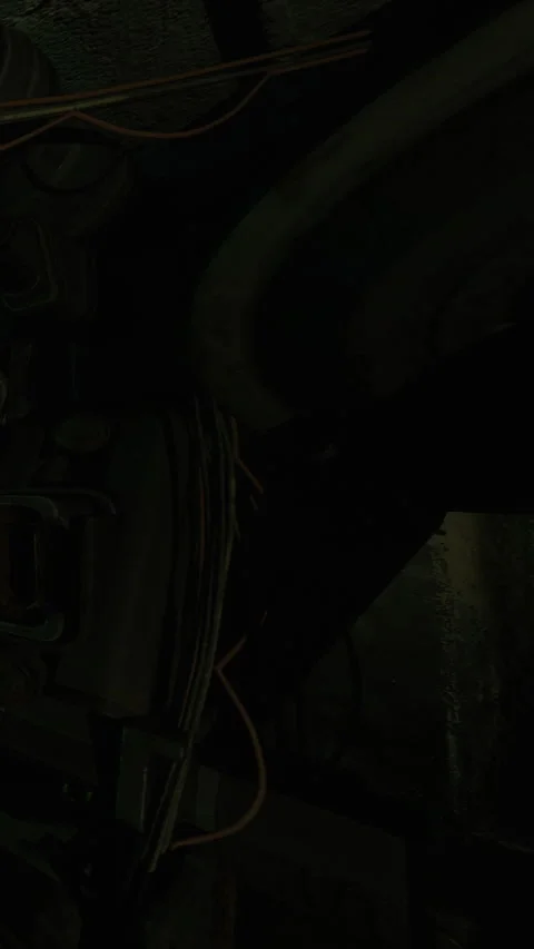 Close up of machinery with wires and components in a factory setting Stock Footage 339952268