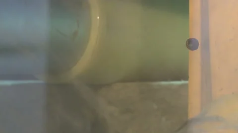 Close-up of machine's working mechanisms Stock Footage 57326796