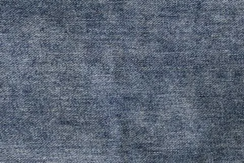 Close Up Macro of Indigo Blue Denim Fabric with Natural Fiber Texture Stockillustratie