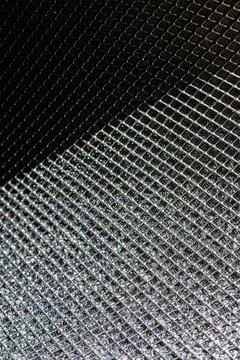 Close-up macro of the inner side of a clean air purifier filter. Detailed t.. Fotos de archivo