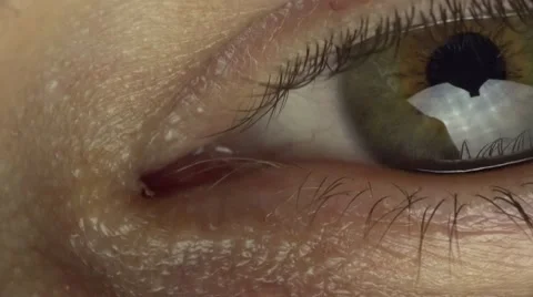 Close-up Macro Shot of Eye. 4K UltraHD, UHD Stock Footage 49270433