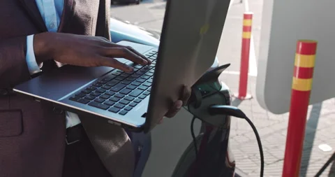 Close-up Macro Shot: Person Typing on the Computer Keyboard. Working, Writing Stock Footage 147446380